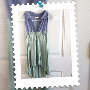 🌵urban outfitters button down sheer top